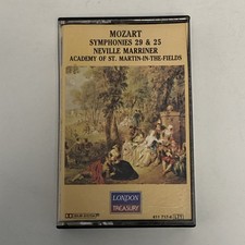 Mozart - Symphonies 29  25 1972 Cassette Classical Music