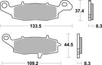 Bremsbelagsatz Scheibenbremse Prime - Sinter - SA Brembo 07KA19SA FüR Suzuki SV