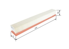 BOSCH Filter cabin air DEUTZ-FAHR 3,2 7,1 04411228 4411228