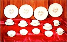 Floral TABLEWARE, Dishes, Cups & Bowls, Advertising Chrome Postcard