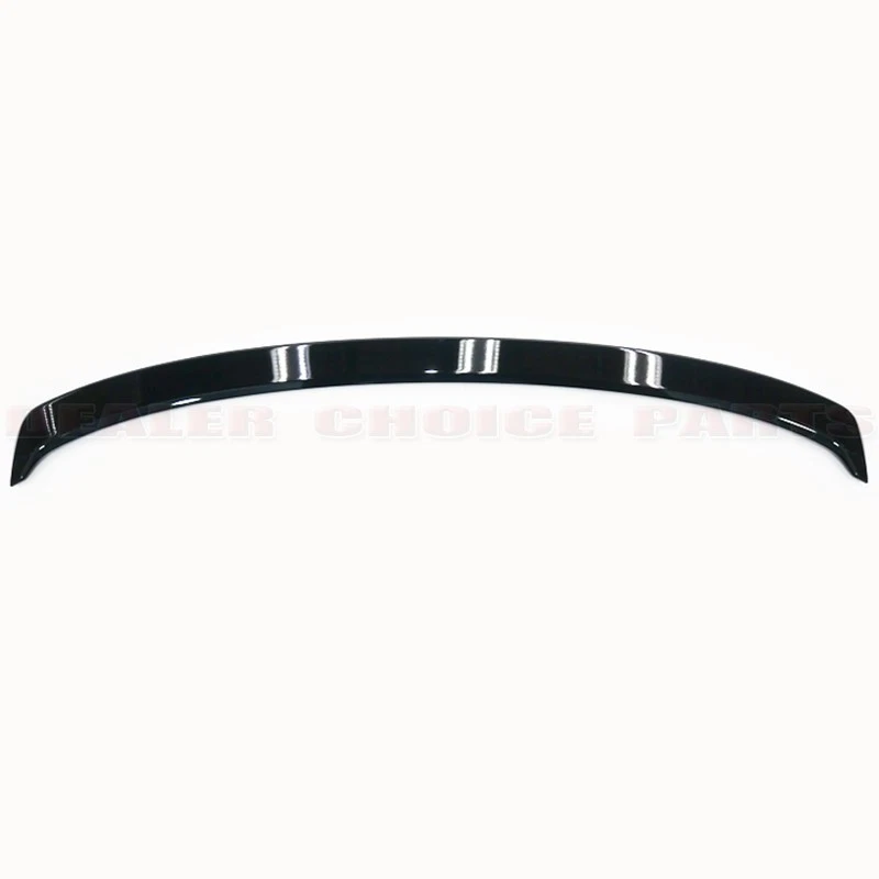 For 2020-2025 Nissan VERSA Sedan Factory Style Spoiler PAINTED GLOSS BLACK - Image 3 of 4