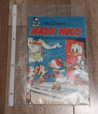Mickey Maus Heft Comic Nr.1 1952 Walt Disney Das Bunte Monatsheft
