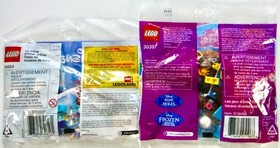 LEGO Disney Princess: (43198) Anna's Castle Courtyard, (30397) Olaf (30553) Elsa