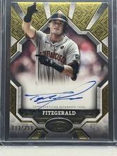 2025 Topps Tier One Tyler Fitzgerald Break Out Autographs /299 Auto Gold Foil
