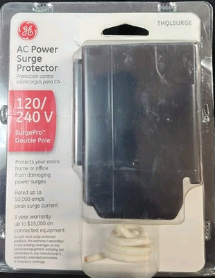 GE AC 120/240 V Double Pole Entire Home/Office Surge Protector (THQLSURGE)
