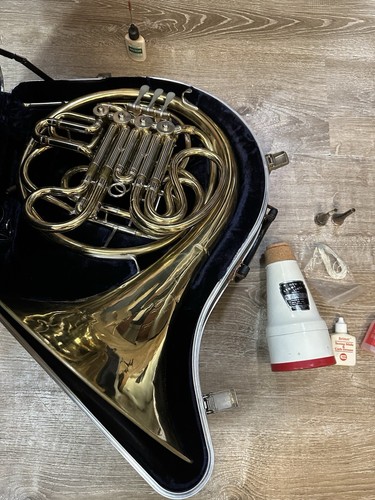 Vintage Conn Elkhart Double French Horn W/ Case !! - Picture 18 of 18