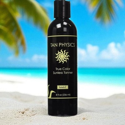Tan Physics True Color #1 Rated Sunless Self Tanner Tanning Lotion 8fl oz/236ml