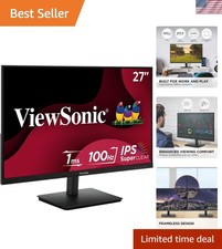 27 Inch 1080p IPS Monitor with 100Hz, Variable Refresh Rate, Thin Bezels, Eye...