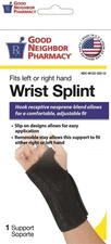 GNP Good Neighbor Pharmacy Reversible Wrist Splint Black Universal, 1 Support