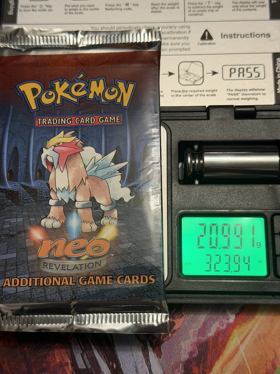 Preços baixos em Pokémon TCG Neo Revelation Lacrado pacotes de