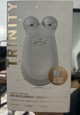 NuFACE Trinity Microcurrent Skincare Regimen Facial Toning