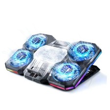 Laptop Cooling Pad with Thermoelectric Cooler and 4 Fans, Powerful Laptop