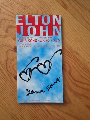 Japan Mini CD 3`` Elton John Your Song Label Mercury Top Zustand!