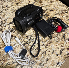 JVC Everio GZ-HD7 HD HDD Camcorder Black 40x Zoom 2.7" LCD w/ Case