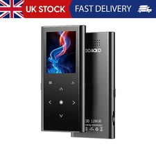 128GB MP3 Players, Music Player with Bluetooth 5.2, Built-in HD Speaker, FM Radi