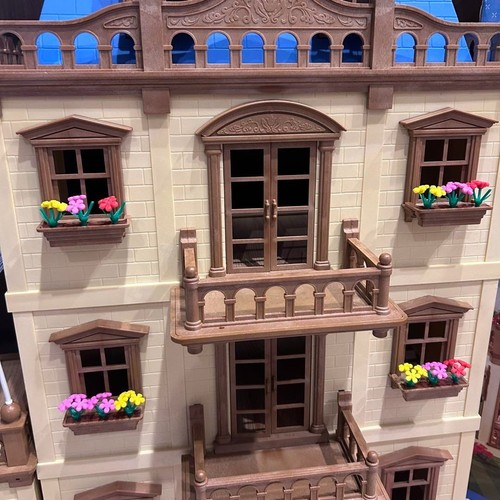 Rare Sylvanian Families Grand Mansion Vintage Dollhouse W/Accessories USED JP - Picture 4 of 15