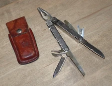 Leatherman Super Tool - Vintage Multi-Tool - Portland OR - Leather Sheath Case