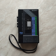 Vintage Retro Sony WA-3000 Walkman POWER ON, Radio Works, Motor Spinning, Junk