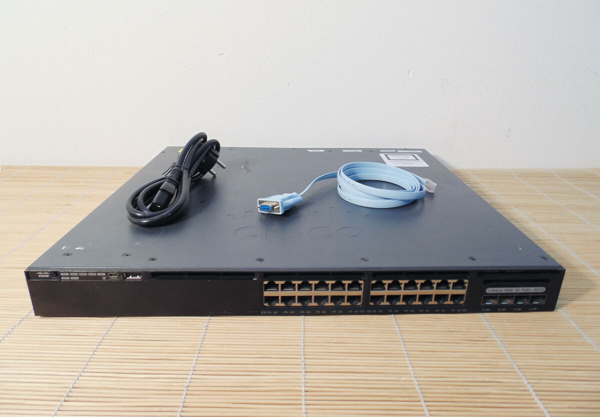 Cisco WS-C3650-24PS-E 24 10/100/1000 Ethernet PoE+ Uplink Cisco WS-C3650-24PS-E 24 10/100/1000 Ethernet PoE+ Uplink