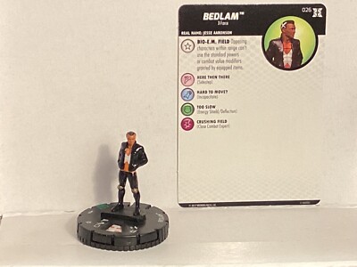 HeroClix - #026 Bedlam - Deadpool and X-Force