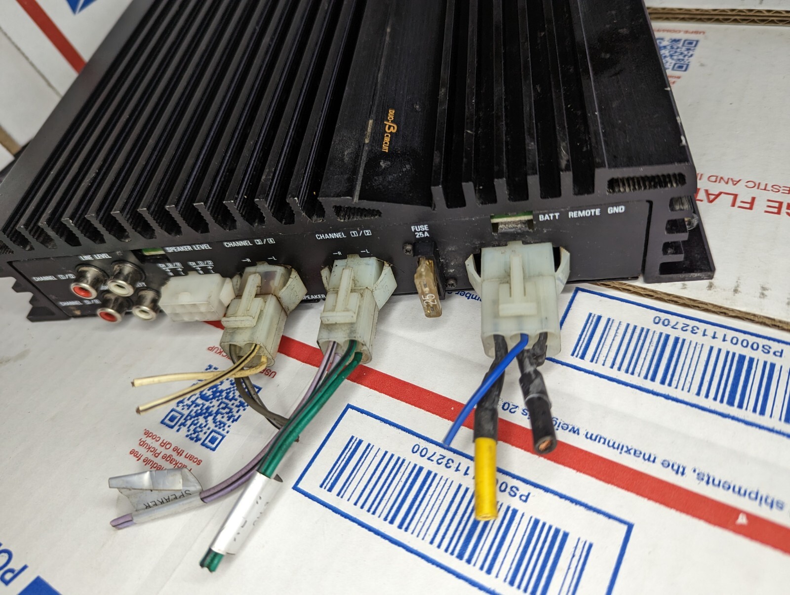 Alpine 3550 4 Channel Car Amplifier eBay