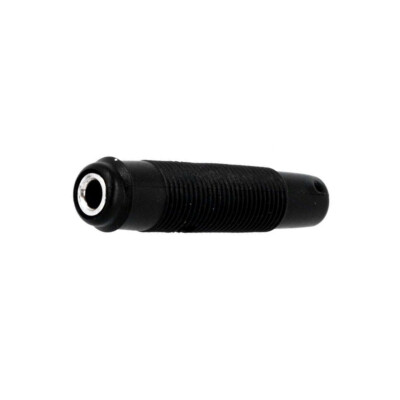 KUN30SW Buchse 4mm Bananen 16A 60VDC schwarz vernickelt auf Kabel HIRSCHMANN