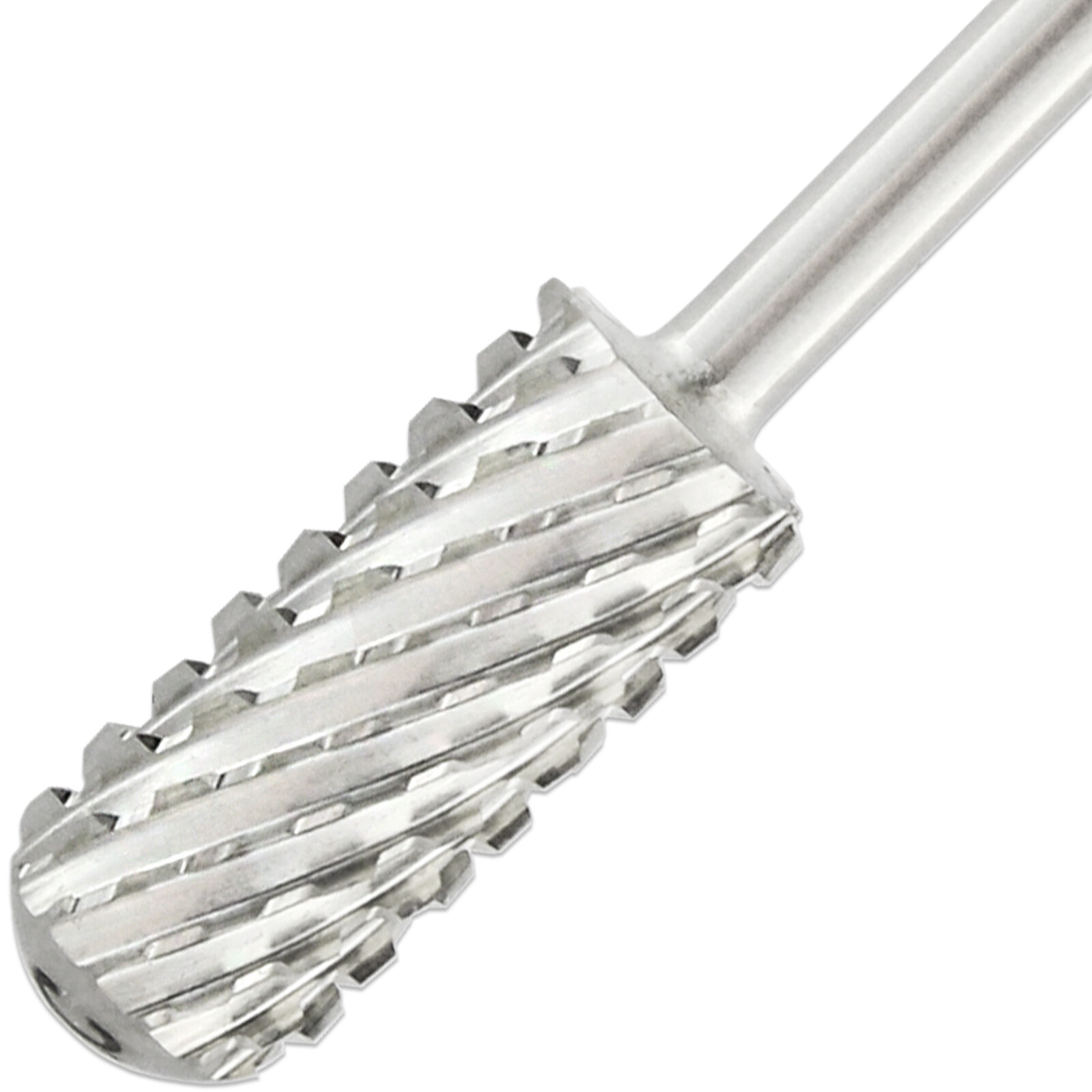 PANA 3/32" Shank Silver Carbide Nail Bit – Extra Coarse Grit For Professional Nail Shaping