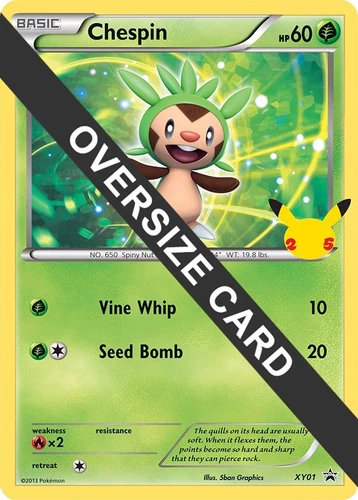 Chespin XY01 First Partner Pack