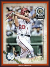 2018 Topps Gypsy Queen GQ Logo Swap #242 Daniel Murphy