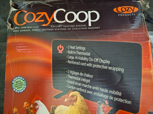 Cozy Coop Chicken Coop Heater Radiant Heating System CL-COOP-R 200W Electric - Picture 13 of 15