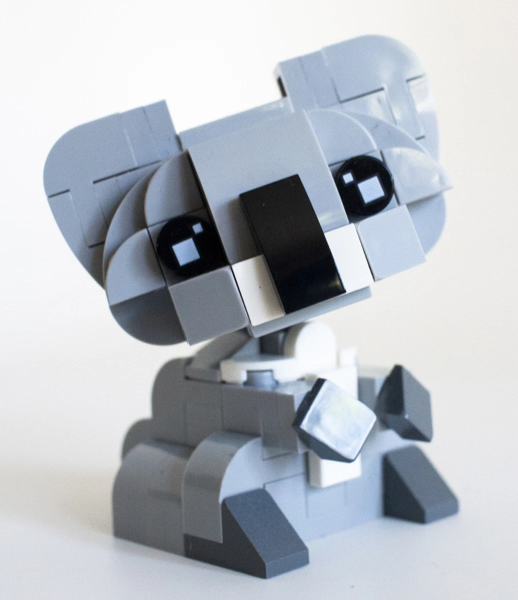 Constructibles Baby Koala Mini Build LEGO Parts Instructions