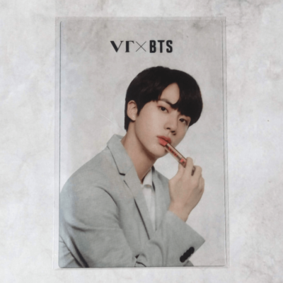 BTS X VT Cosmetics Perfume Official Limited Photo Card - Jin Set