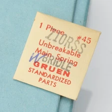 Genuine Gruen 710RSS Mainspring Watch Part New Old Stock Sealed Watchmakers