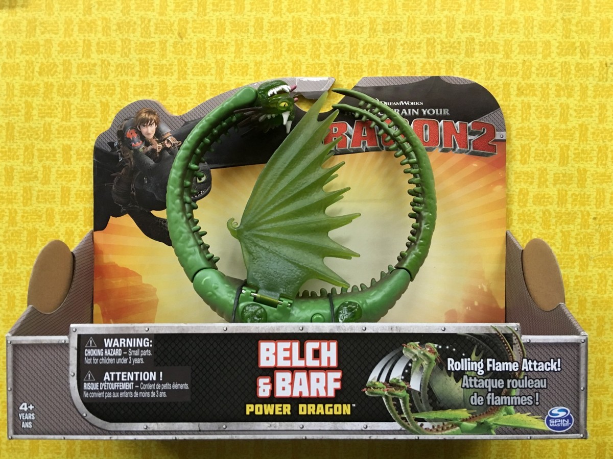 HOW TO TRAIN YOUR DRAGON 2 BELCH & BARF ZIPPLEBACK POWER DRAGON
