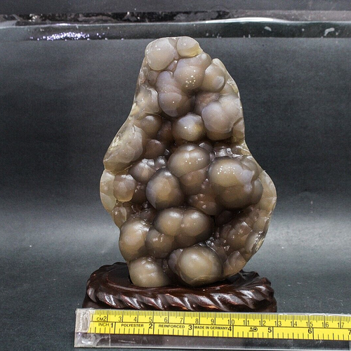 1188 Gr Big Grape Agate Purple Botryoidal Chalcedony Crystal Specimen Mineral - Picture 2 of 4