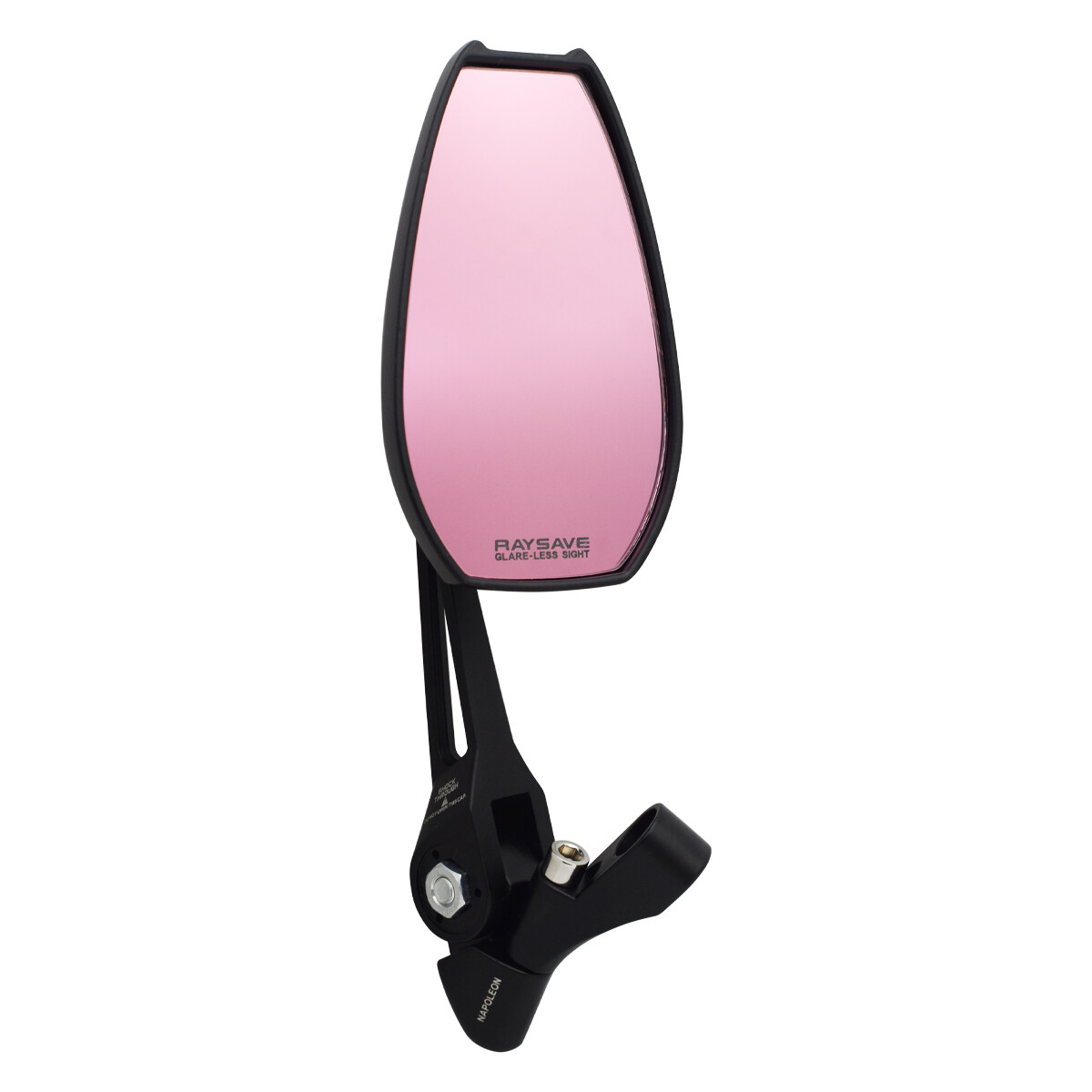 TANAX Bike Mirror Napoleon Shark Mirror 4 Black Anti-glare