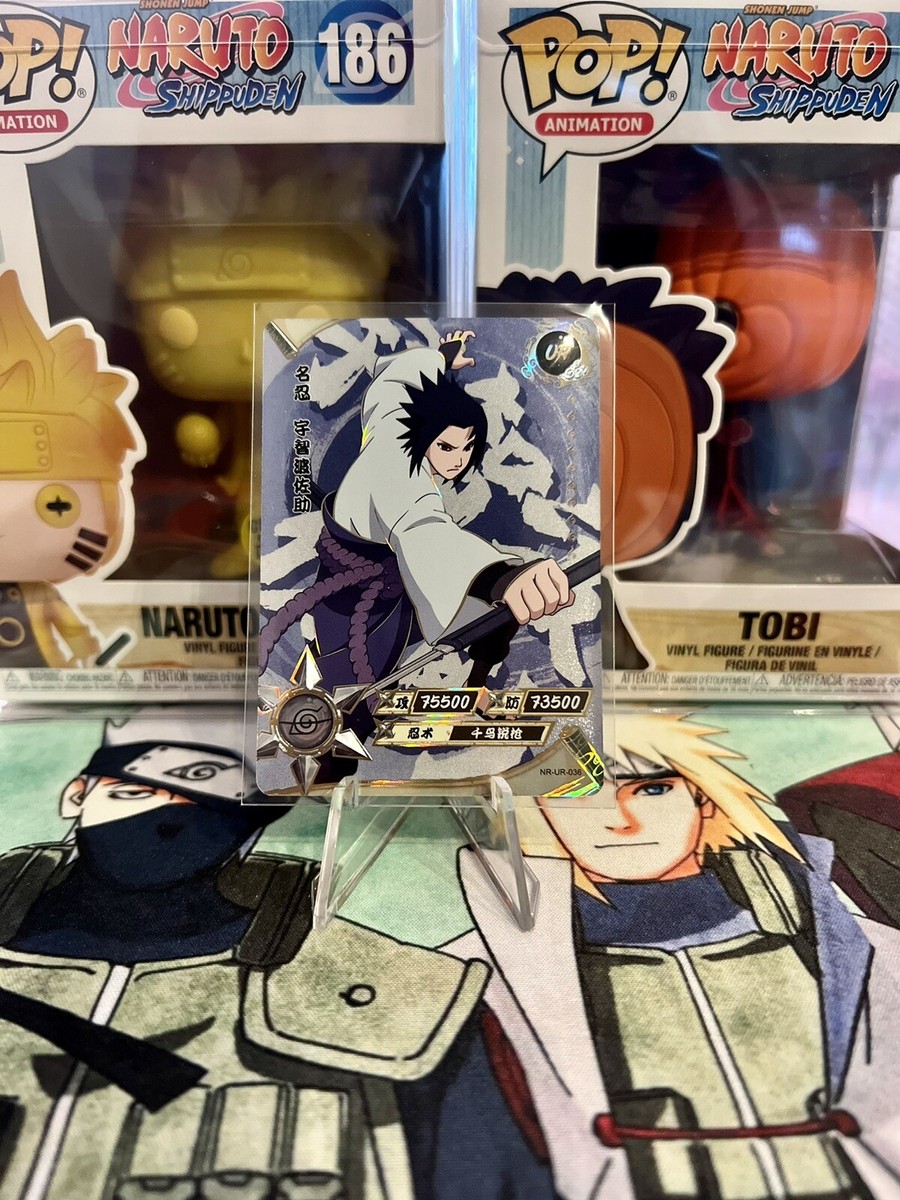Sasuke Uchiha UR-036 Naruto Trading Card NM Rare TCG CCG kayou US