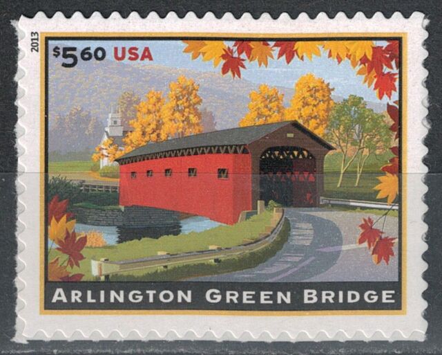 USA 2013 Arlington Green Bridge MNH
