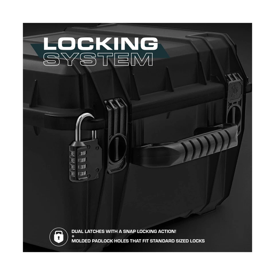 Caja protectora seca Seahorse 540 de alta resistencia sin espuma - Aprobado por la TSA/M... Foto 4 de 4