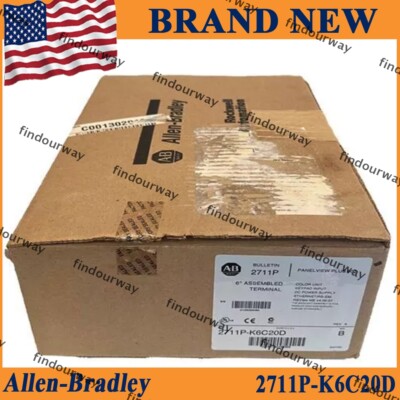 NEW Sealed NEW PLC 2711P-K6C20D PanelView Plus Terminal Free Ship USstock