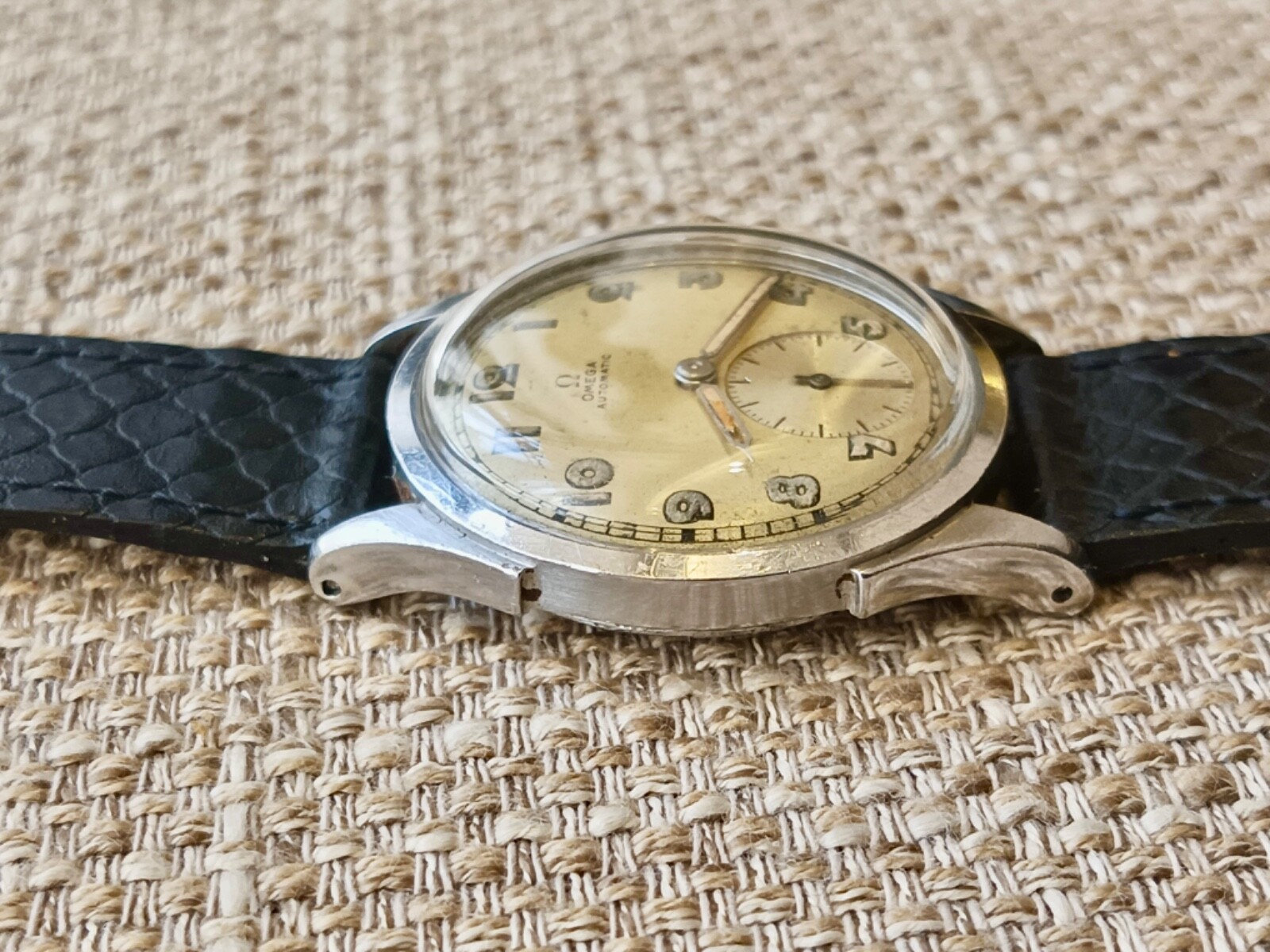 ✅ OMEGA Bumper Automatic 2375 - RARE VINTAGE - 1942-1943 WW II Era ✅ image 7