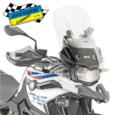 Windschutzscheibe Schiebe Airflow GIVI AF5127B (12 CM Von Excursion) BMW F850 GS