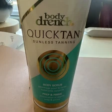 Body Drench Quick Tan Prep and Prime Body Scrub 7 oz New (HB1)