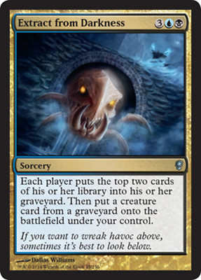 MRM ENGLISH 4x Extract from Darkness MTG magic CNS