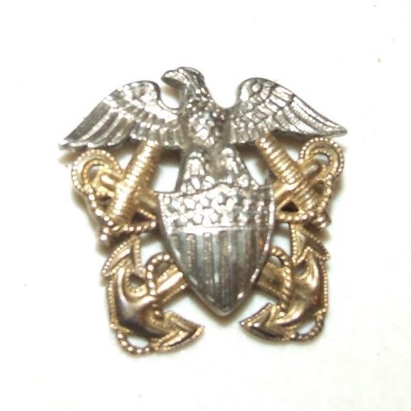 Vintage Lot of WWII U.S. Military USN Navy Army Pin Pins