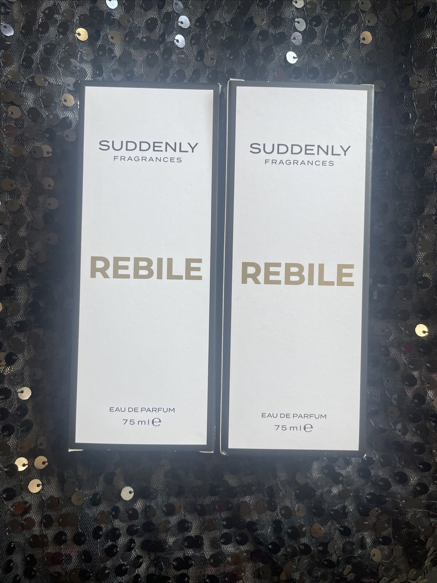 x SUDDENLY Fragrance REBILE EDP 75ml Spray LIDL Eau De Parfum