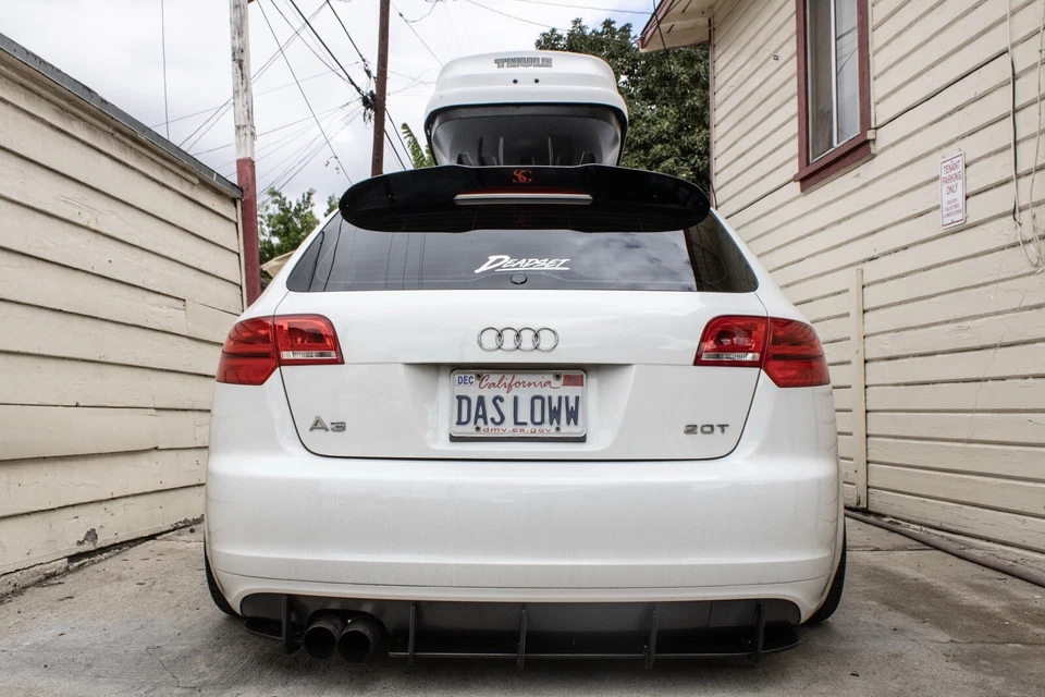 Splittergang Aero AUDI A3 8P COLA DE PATO Foto 3 de 4