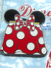 2018 Disney Mystery Pin Handbag Purse Minnie Mouse Polka Dots