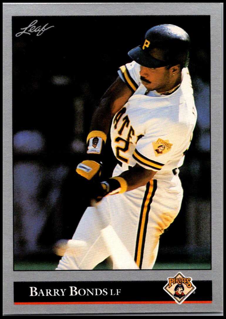 1992 Leaf   #275 Barry Bonds FREE SHIPPING!