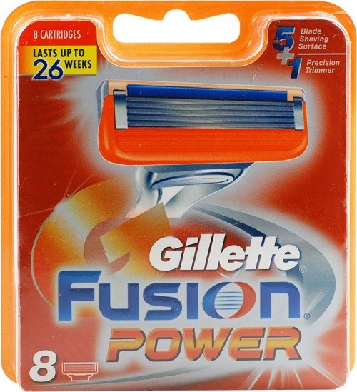 Gillette Fusion 5 Power Men's Razor Blades, 8 Refills - Image 2